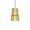 Gold, variant on Kuzco Lighting 492208 Castor 8" Wide Mini Pendant - Nickel