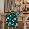 thumbnail image 2 of Table Runners 72 Inches Long Dress Scarves, Green Summer Botanical Farmhouse Kitchen/Dining Table Runner, Coffee Tablerunners, Spring Floral Birds Farmhouse 18x72 Inch, 2 of 9
