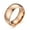 Rose Gold, variant on Silver/Gold/Rose Gold 8MM Tungsten Steel Wedding Band Men/Women's Ring Size 5-13