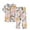 Pink#02, variant on Womens Pajama Sets Plus Size Summer Cotton Silk Printed Short Sleeve Round Neck Top And Pant Pajamas Suits Summer Sale