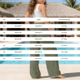 thumbnail image 3 of Girls Cotton Linen Pants for Girls Wide Leg Drawstring Pant Casual Summer Beach Sweatpants Palazzo Flowy Boho Dress Trousers, 3 of 8