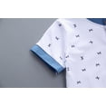 thumbnail image 4 of Ropa de manga corta para niños Traje de impresión Bebé Niños Ropa casual Blanco, 4 of 8