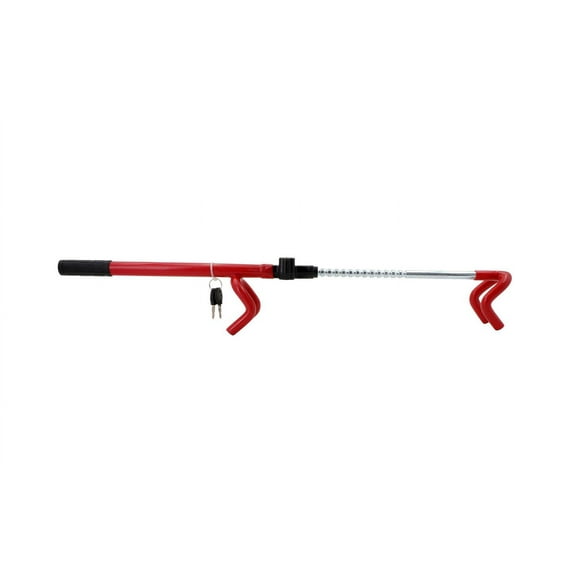 STEERING WHEEL LOCK, STEERING WHEEL LOCK RED