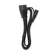 thumbnail image 1 of Cable IEC320 C14 a C7 macho a hembra, adaptador de corriente para Monitor LCD, impresora, cámara digital, 6,6 pies, 1 of 8