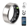 thumbnail image 1 of Monitor de actividad física Smart Health Ring FAHKNS, plateado, 1 of 9