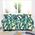 thumbnail image 3 of Cactus Slip-Resistant Elastic Slipcovers 1/2/3/4 Seat Couch Cover Stretch Plants Print Sofa Covers For Living Room, 3 of 6