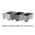 thumbnail image 5 of Sterno WindGuard Foldaway Chafing Dish Frame - Folding Chafer Frame for Food Warming, Folding Frame for Outdoor Catering - Chafer Frame for Industry-Standard Water & Food Pans - Copper Vein, 5 of 6