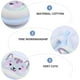 thumbnail image 5 of 3 esponjas de baño para bebés con dibujos animados de algodón ultra absorbentes para niños pequeños, 5 of 7