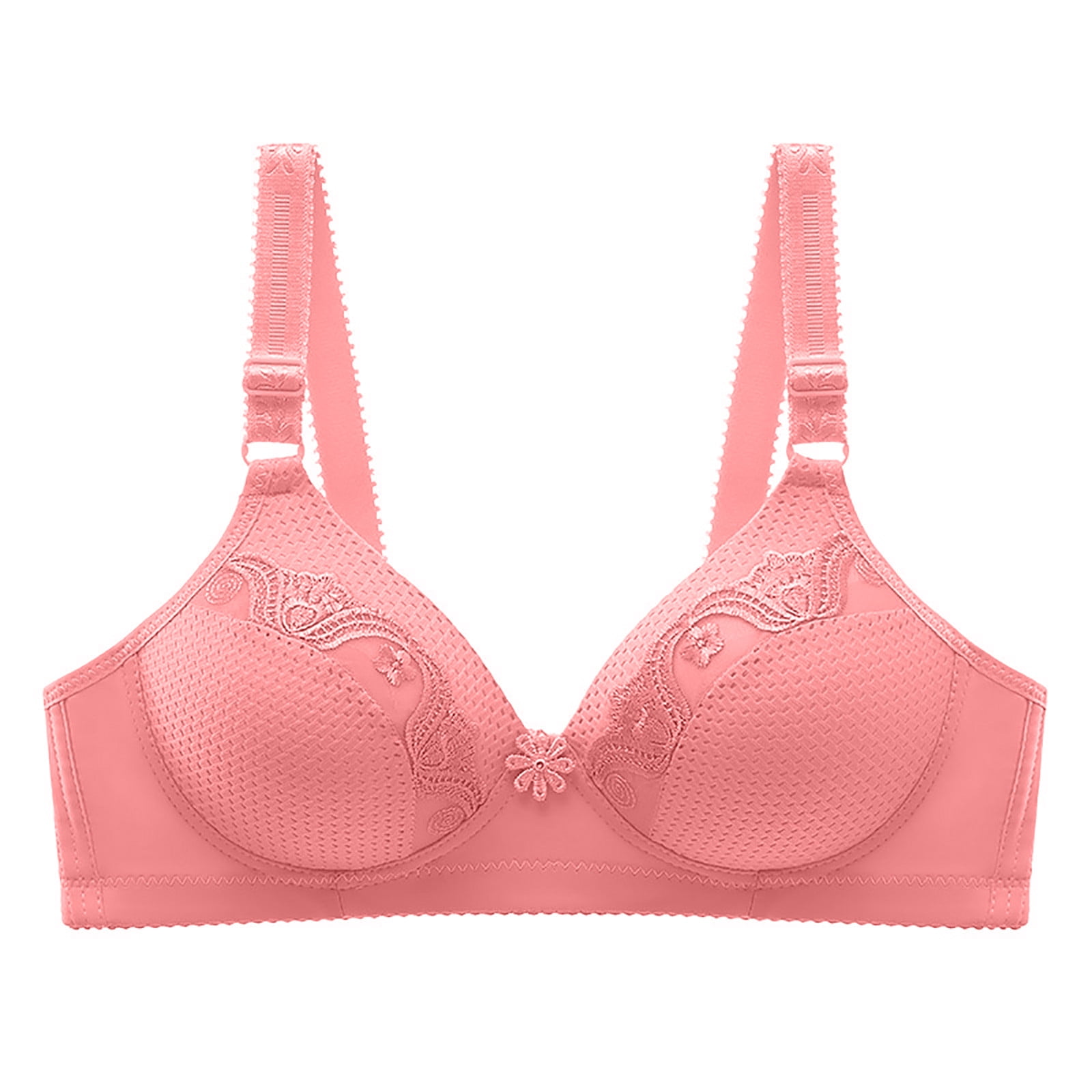 Bra Modern Movement Full Coverage Microfiber Baby Pink