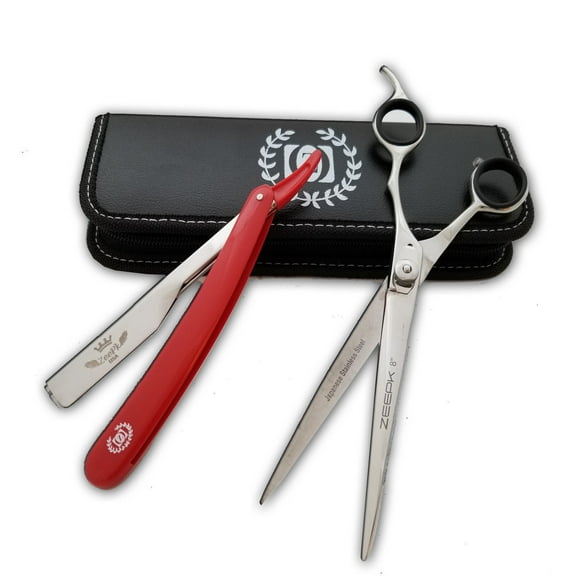 Barber Shears Professional Hairdressing Kit Salon Hair Cutting Thinning Scissors