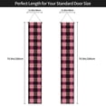 thumbnail image 2 of A Pair Of Decorative Banners 70.9×11.8in Can Be Reused And Easily Installed For Indoor Or Outdoor Or Anywhere Hotpink Buffalo Plaid Check Tartan Scotland_3, 2 of 7