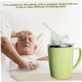 thumbnail image 5 of Beakers for Elderly, 350ml Spill Proof Adult Sippy Cup with Straw, 3-in-1 Stainless Steel Dysphagia Cups, 5 of 5