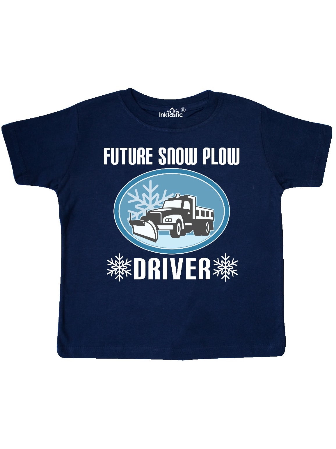 Future Snow Plow Truck Driver Toddler TShirt