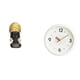 thumbnail image 1 of Estatua de mujer africana, figura de resina, adorno, reloj de pared, escultura decorativa, pieza artística, diseño moderno, adecuada para estante de o, 1 of 8