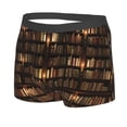 thumbnail image 2 of Balery Bookshelves Men's Boxer Briefs, Soft and Breathable Cotton Underwear with nylon Waistband-Medium, 2 of 9