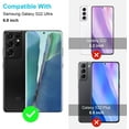 thumbnail image 3 of PST [2 Packs] Samsung Galaxy S23 Ultra (6.8") Camera Lens Protector, Tempered Glass Camera Lens Shield Protector with Case Friendly & Bubble Free, 3 of 4