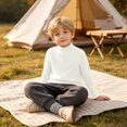 thumbnail image 3 of Mnyotv Unisex Kids Knitted Thermal Underwear Sweaters Casual Fall Clothes Long Sleeve Slim Fit Pullover Sweater Size 12-14 Years, 3 of 9