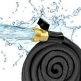 thumbnail image 2 of Big Boss Xhose Pro 100 ft 5/8" Lightweight Expanding Garden Hose with Brass Fittings Kink Resistant Durable Dac-5 Fiber, 2 of 9