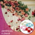 thumbnail image 4 of 50pcs/set Stunning Bouquets With Soft Texture And Realistic Appearance Natural Looking Fiber Wide Application DIY Purple 4.5cm 1Set, 4 of 6