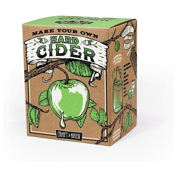 - Hard Cider Kit - Beer Making Kit - Make Your Own Craft Beer - Complete Equipment and Supplies - Starter Home Brewing Kit - 1 Gallon