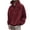 hgg302-Red, variant on Yaoyar Men's Fall Winter Coconut Print Hooded Drawstring Pullover with Pocket, Casual Sweatshirt with Tropical Graphic for Seasonal Style