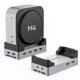 thumbnail image 1 of Dock Stand + Carcasa SSD M.2 NVMe de 8 TB para Mac mini M4, 1 of 9