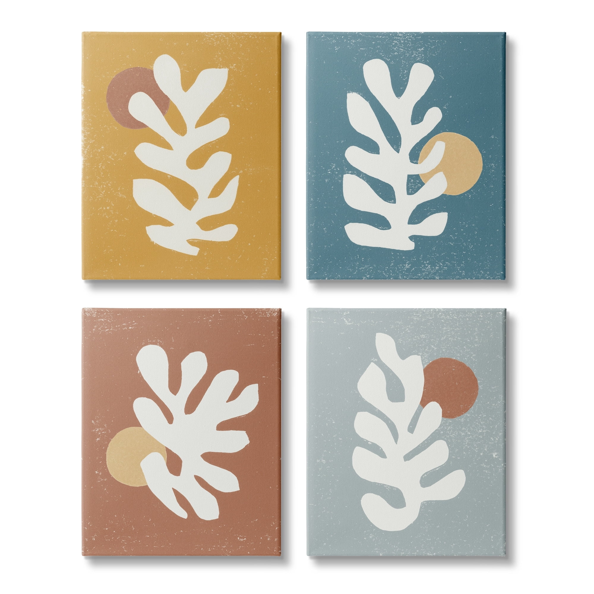 Stupell Industries Fluid Matisse Inspired Plants Abstract Organic Shapes Canvas Wall Art, 16 x 20, Design by Moira Hershey