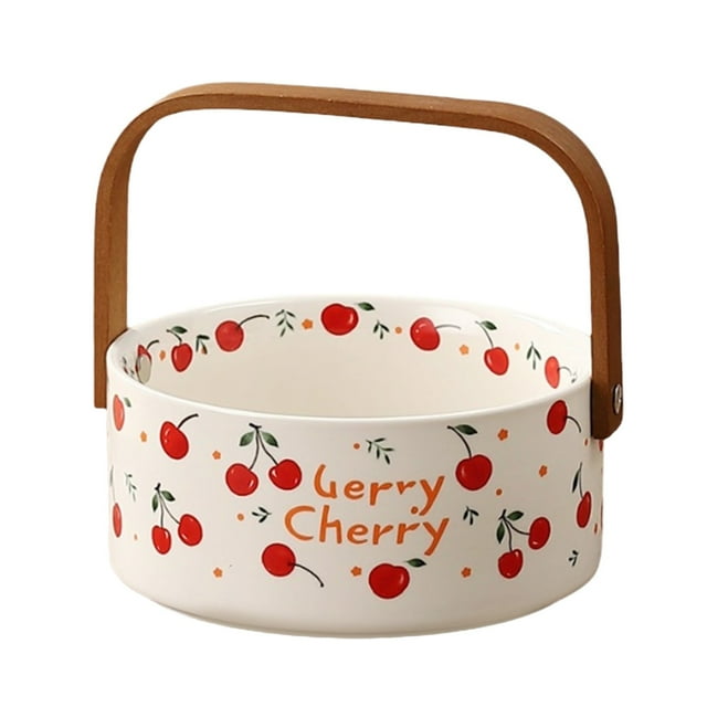 Ceramic Portable Snack Storage Ideal For Outdoor Camping Afternoon Tea Display And Social Gatherings