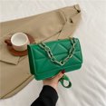 thumbnail image 1 of Bolso cuadrado pequeño estilo mujer Bolso de hombro sencillo de moda de verano Bolso de mensajero de moda casual, 1 of 6