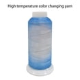 thumbnail image 6 of Color Changing Thread, Embroidery, Hand Knitting, Polyester Supplies for Festivals Hat Light Blue, 6 of 8