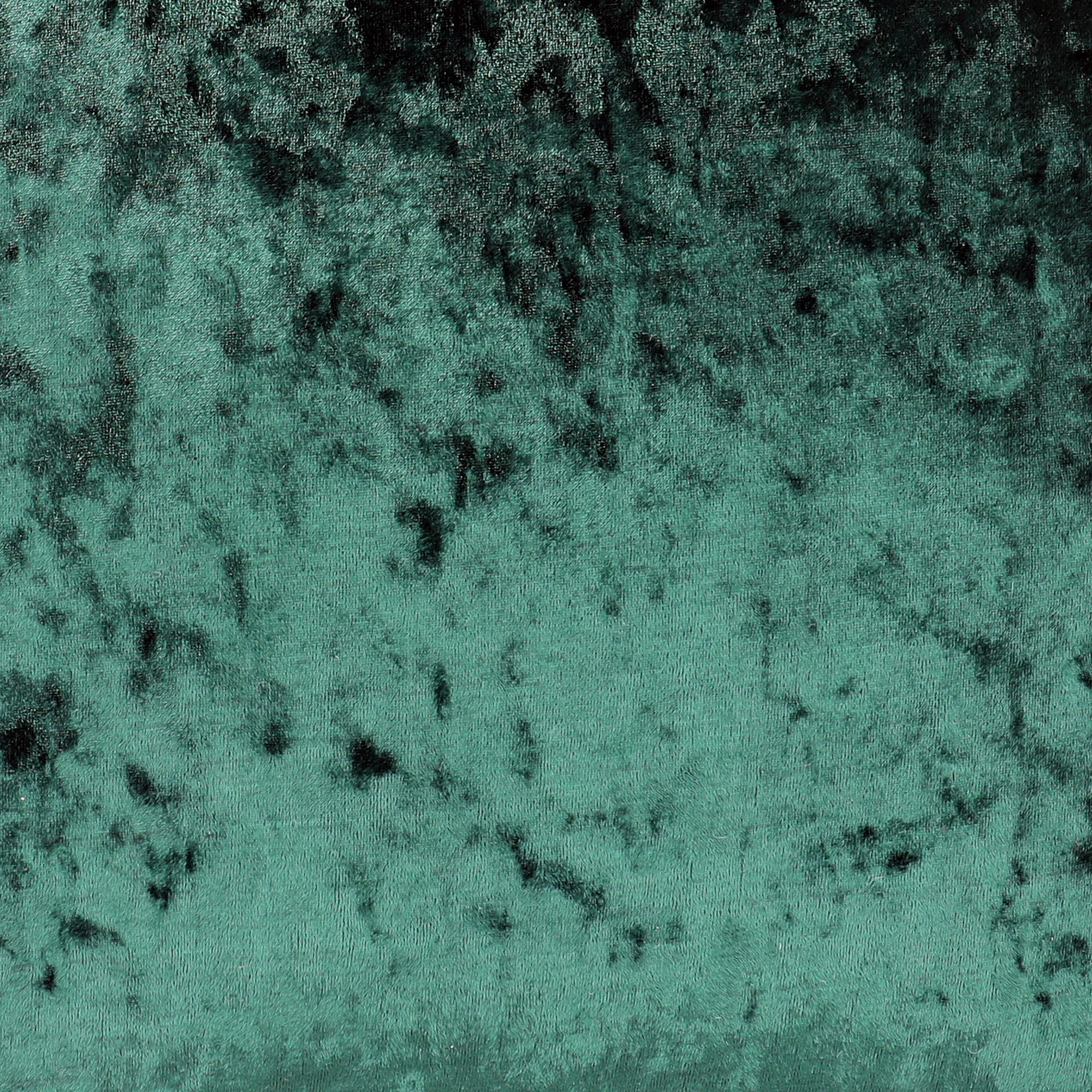 Mainstays Crushed Velvet Decorative Pillow, 18" x 18", Dark Green
