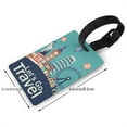 thumbnail image 4 of Daiia Let's go Travel Durable Luggage Tags with Secure Strap Travel ID Tags Suitcase ID Tags Bag Identification Tags - Easy Identification for Men and Women, 4 of 8