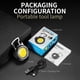 thumbnail image 4 of COB LED Linterna Llavero Camping Impermeable 500lm Bolsillo Clip Lámpara de trabajo, 4 of 5