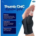 Comfort Cool Thumb CMC Restriction Splint Left Small Plus 6 1 2 To 7 comfort-cool-thumb-cmc-restriction-splint-left-small-plus-6-1-2-to-7