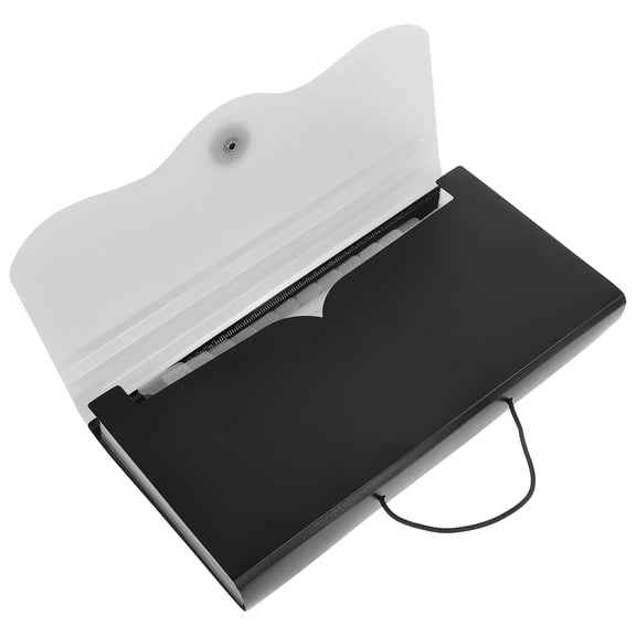 CTIRCHIU Portable File Bag Document Organizer Silver 1Set