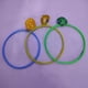 thumbnail image 4 of Anillos de juguete, juguete acuático, juguetes de buceo con globo e inflador, juguete de piscina que se hunde para amarillo, 4 of 7