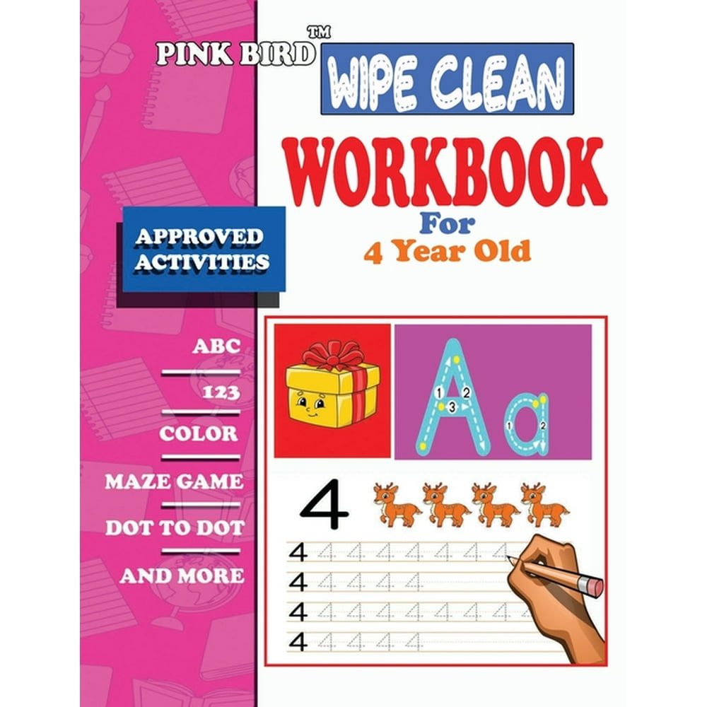 Wipe Clean Workbooks For 4 Year Old Wipe Clean Workbook PreK