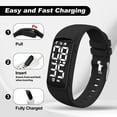 thumbnail image 4 of Kids Digital Watch Fitness Watch with Step Counter Pedometer Waterproof Sports Watch for Boys Girls Christmas Birthday Gift for Child, 4 of 9