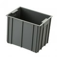 thumbnail image 2 of Industrial Storage Box Heavy Duty Storage Bin for Organizing Portable Car Trunk Organizer Storage Container for Closet Garage Gray 19x13x15cm, 2 of 7