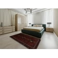 thumbnail image 4 of Ahgly Company Indoor Rectangle Traditional Mid Gray Persian Area Rugs, Swatch Sample, 4 of 6