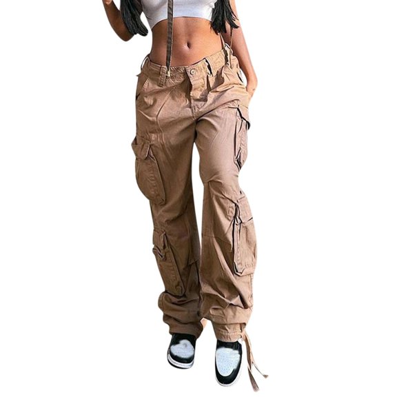 OSOLU Solid Color Denim Waist Fashion Pants Women Ripped Trouse Shorts High Jeans Casual Women Jeans Trousers Daily Relaxed Fit Breathable Bottoms