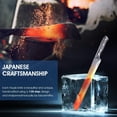 thumbnail image 2 of Huusk 11.5 Inch Hand Forged Slicing Knife for Meats, Ribs, Roasts - Brisket Carving Knife for BBQ, 2 of 7