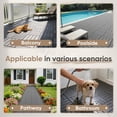 thumbnail image 6 of Homall 44-Pack Interlocking Deck Tiles, Outdoor Waterproof DIY Installation Flooring Slip-Resistant Surface for Backyards, Balconies, and Porches, 6 of 7