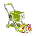thumbnail image 2 of Carrito de compras para niños, juego de carrito de mano, juguete con 30 accesorios de juego, almacenamiento, desarrollo de juguetes, divertido juego, 2 of 9