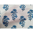 thumbnail image 5 of oneOone Cotton Poplin Medium Blue Fabric Block Craft Projects Decor Fabric Printed By The Yard 56 Inch Wide-TD, 5 of 5