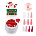 thumbnail image 3 of Christmas Nail Glue Extension Non Stick Carving Pinch for Holiday Manicure Art DIY Nail Design Strong Hold, 3 of 3