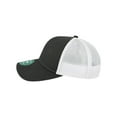 thumbnail image 3 of Legacy B93995360 Mid-Pro Snapback Trucker Cap, Black & White - Adjustable Size, 3 of 5