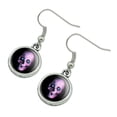 thumbnail image 2 of Stereoscopic Skull 3D Novelty Dangling Drop Charm Earrings, 2 of 3