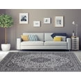 thumbnail image 6 of Linon Emerald Cream & Grey 6.7x9.7 Area Rug, 6 of 10