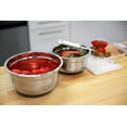 thumbnail image 4 of Küchenprofi Stainless Steel Kuchenprofi Silicone Bottom Non-Slip Mixing Bowl, 2.75 Quart, 4 of 5